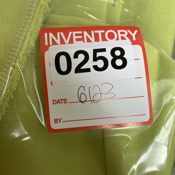 Soft Surroundings Jacket Womens Medium Nirvana Lime Button Closure New - Picture 11 of 11